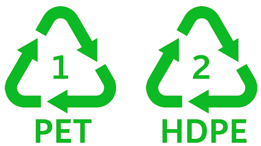 Recyclability of HDPE vs PET