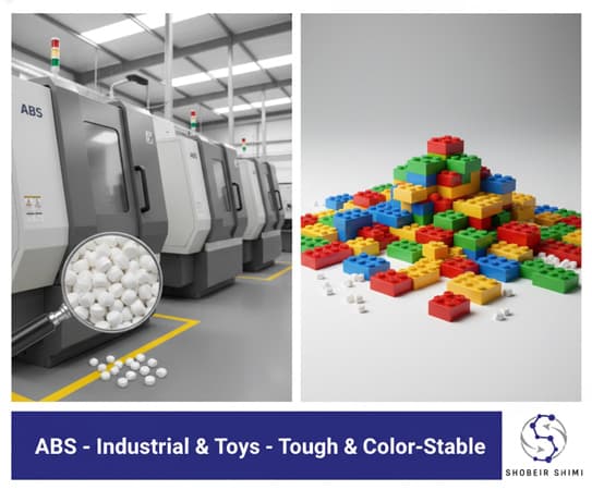 ABS for Industrial Equipment and Toys