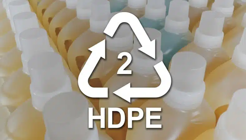 What can HDPE be recycled into