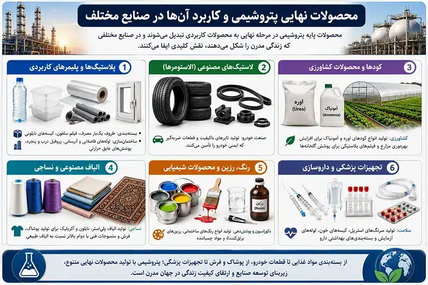 Petrochemical final products