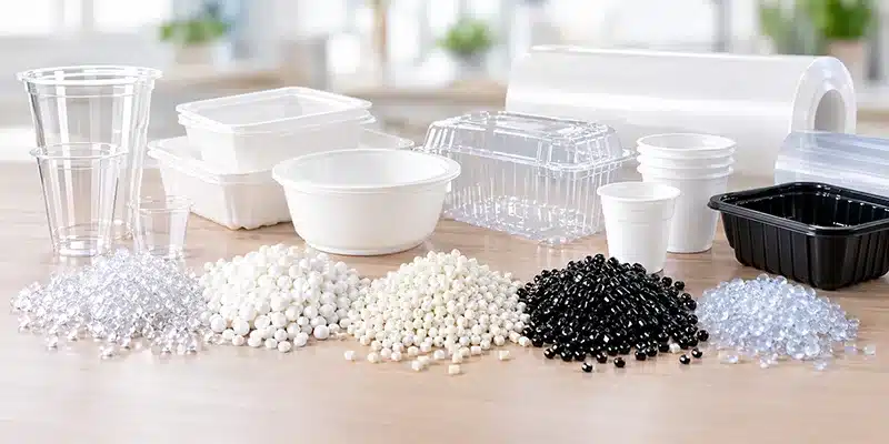 مواد اولیه تولید ظروف پلاستیکی